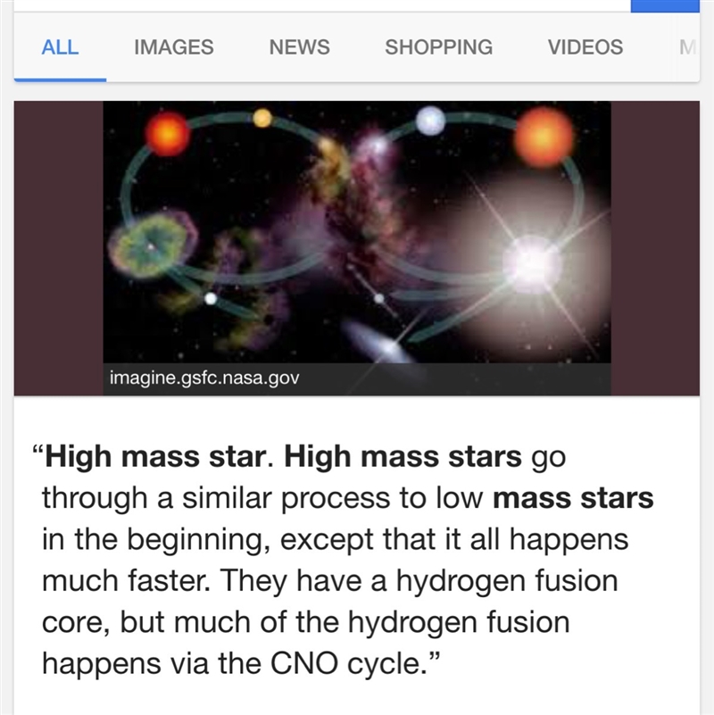 What size is a high mass star-example-1