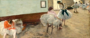 EDGAR DEGAS IS AN ARTIST WHO IS ASSOCIATED WITH IMPRESSIONISM BY ALLOWING THE WINDOWS-example-1