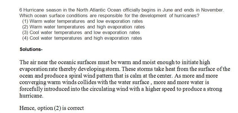 Hurricane season in the north atlantic ocean officially begins in june and ends in-example-1