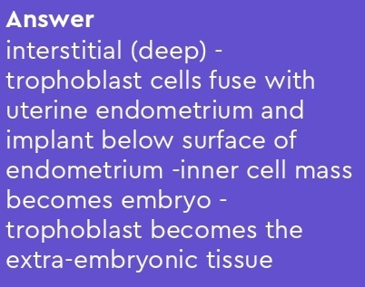 What is the purpose of implantation pregnany?-example-1