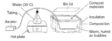 If you're a boss in Biology, please help. 36. Composting is the process of breaking-example-1