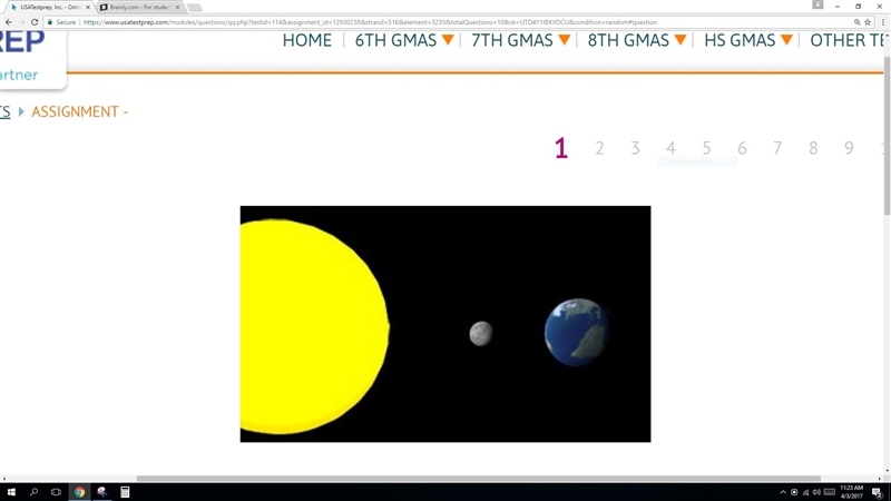 The Earth rotates about its axis from west to east. What piece of evidence about the-example-1