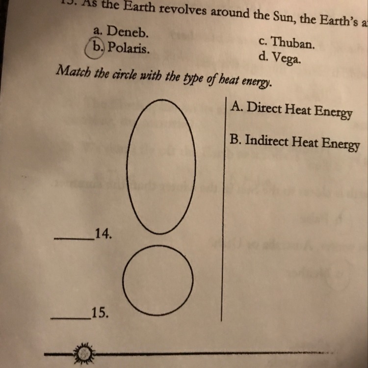 Which one is direct hear and indirect-example-1