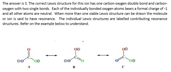 How many equivalent resonance forms can be drawn for co32-? (carbon is the central-example-1