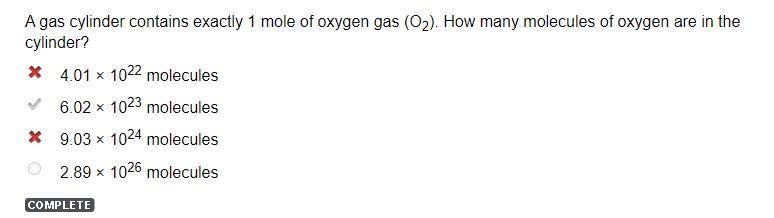 A gas cylinder contains exactly 15 moles of oxygen gas (O2). How many molecules of-example-1