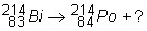 Which type of radioactive particle(s) has/have been emitted in the following equation-example-1