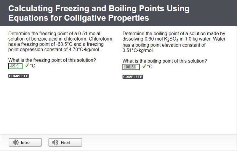 Determine the boiling point of a solution made by dissolving 0.60 mol K2SO4 in 1.0 kg-example-1