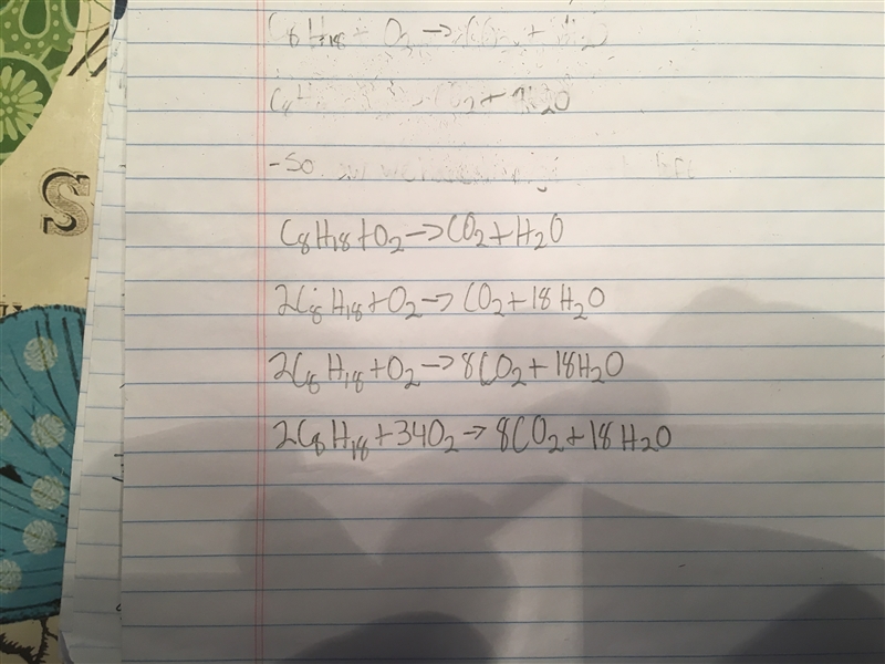 help me balance & find how many grams of water would be produced if 20.0 liters-example-1