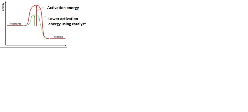 The graph above shows the progress of a chemical reaction. Based on the graph, which-example-1