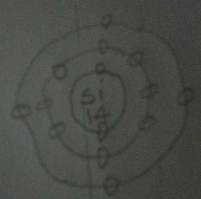 Bohr model for silicon-example-1