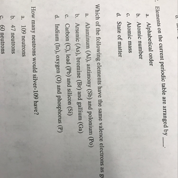 Which of the following elements have the same valence electrons as germanium-example-1