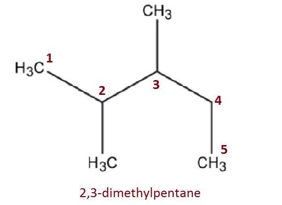 What is the name of this hydrocarbon? [A] 2,3-dimethylpentane [B] 3,4-diethylpentane-example-1