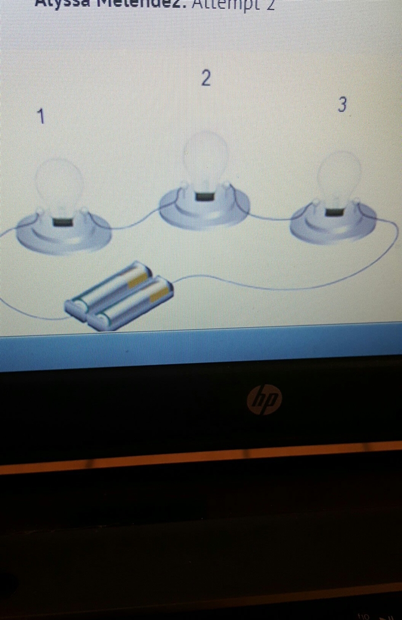 What type of circuit is illustrated? a) parallel circuit b) series circuit c) open-example-1