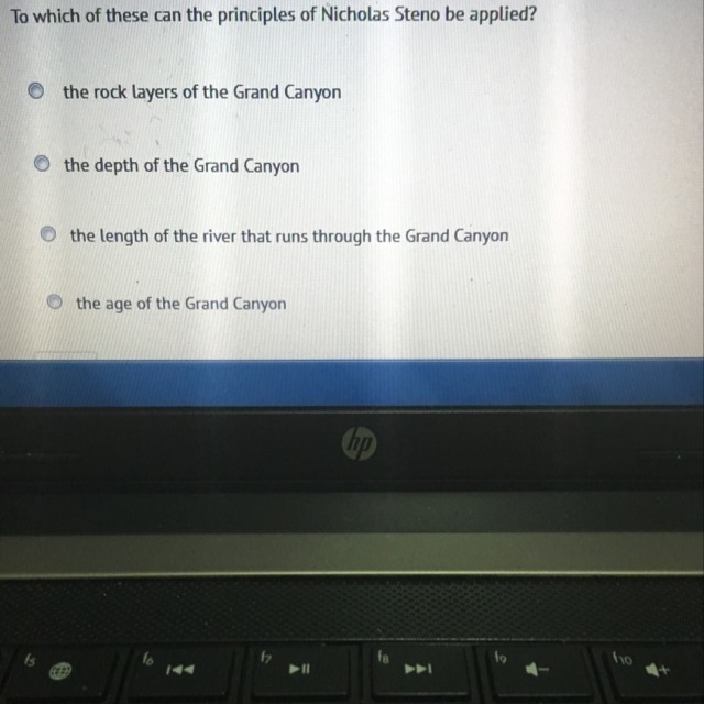 To which of these can the principle of Nicholas steno be applied-example-1