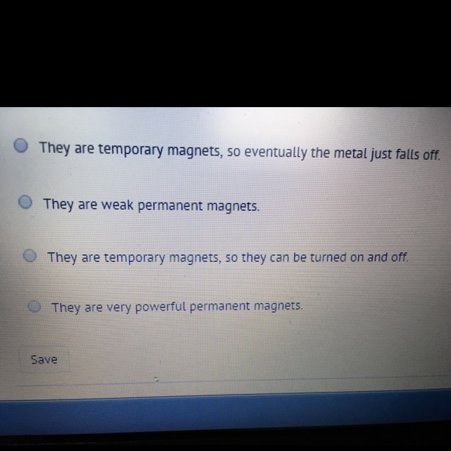 Why are electromagnets used in metal scrap yards-example-1