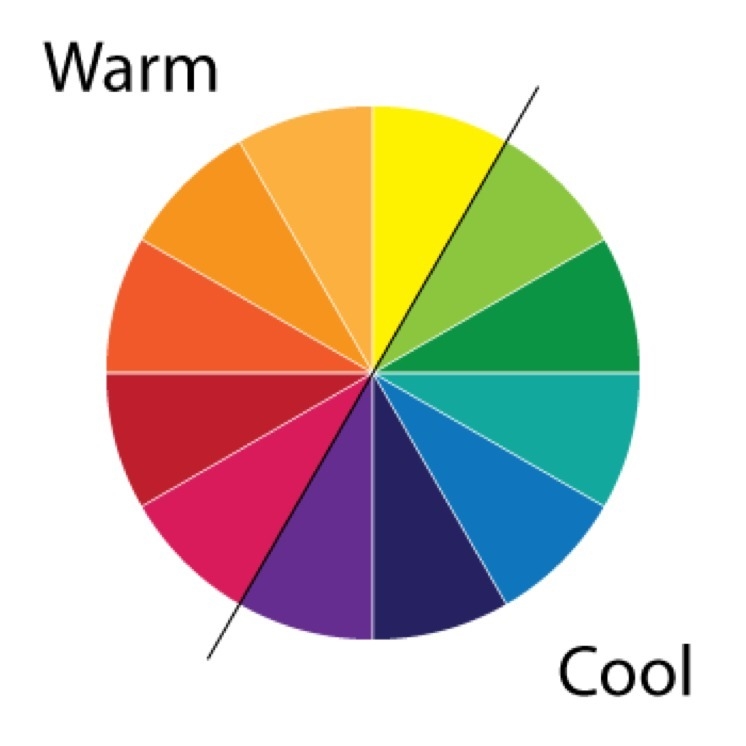 Which color is considerd to be a cool color?-example-1