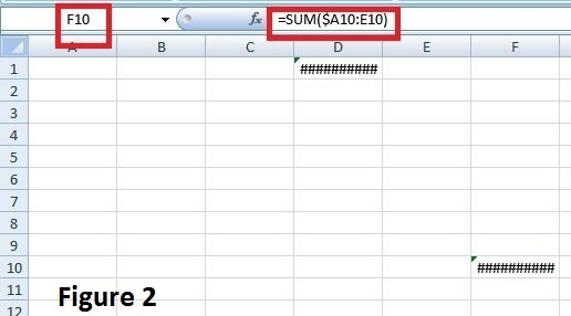 You copy the formula =SUM($A1:C1) from cell D1 to cell F10. What will the formula-example-2