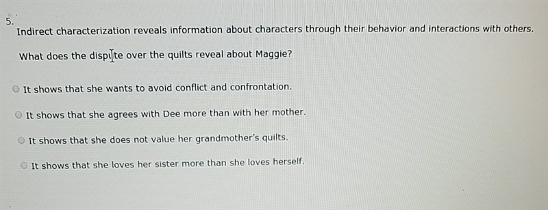 What does this dispute over the quilts reveal about Maggie-example-1