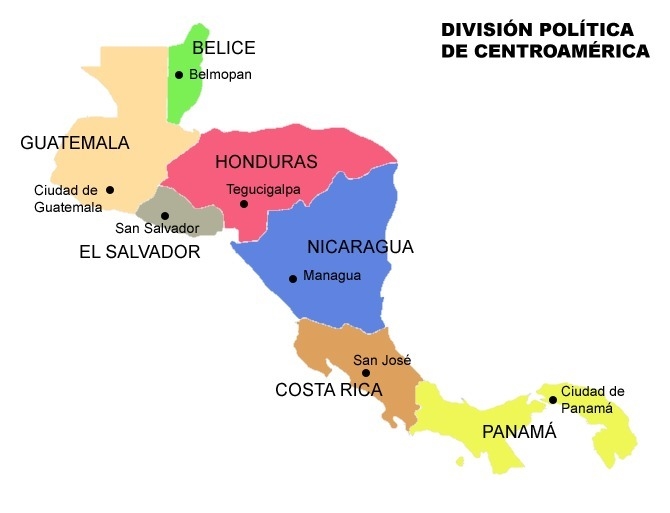 Which of the following countries is in Central America? A. Cuba B. Guatemala C. Puerto-example-1