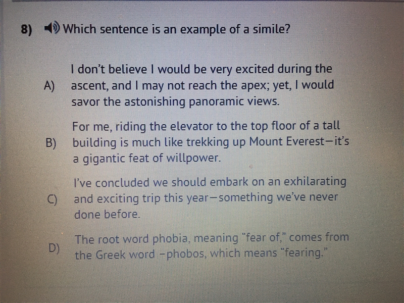 Which sentence is an example of a simile ?-example-1