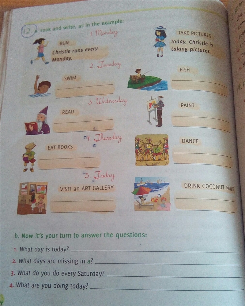 Help me please !!!!question 12 : a , b . Crown+60 points !!!!-example-1