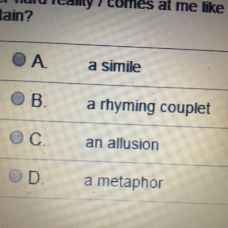 In "My Father is a Simple Man," what do the lines"and when the bitter-example-1