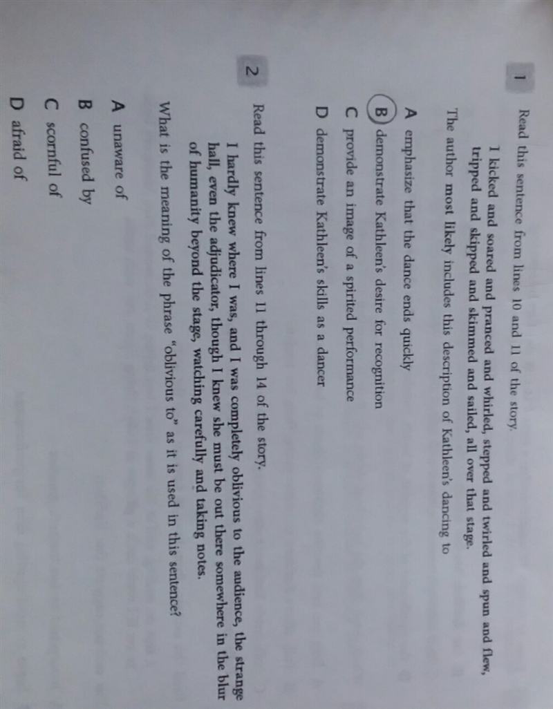 I need help with number 1 and 2-example-1