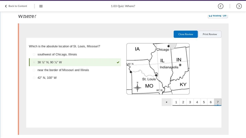 What is the exact location of st. louis missouri using longitude and latitude?-example-1