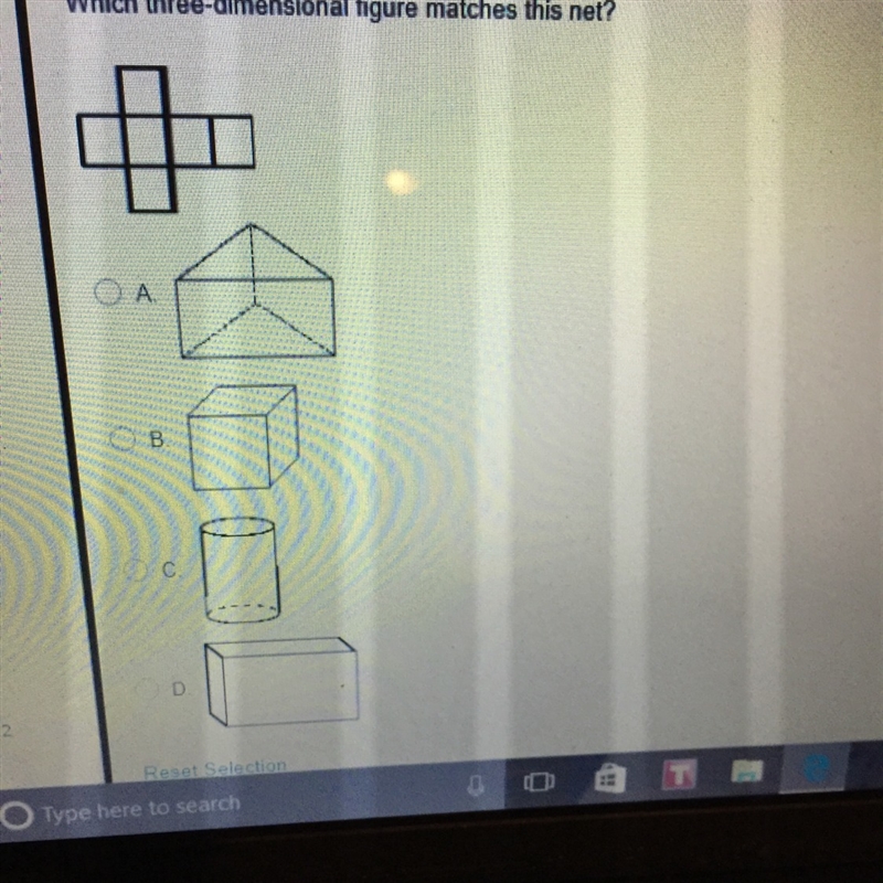 Which three dimensional figure matches this net-example-1