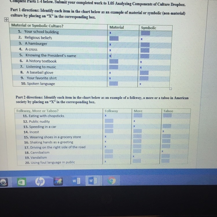 My answers might be wrong can someone help me-example-1