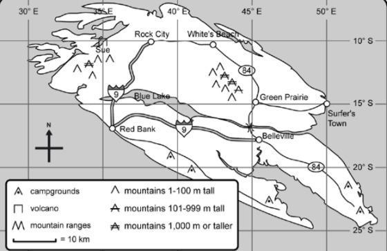 What city is located at 17 degrees south 36 degrees east-example-1