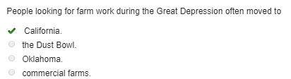 People looking for a farm to work in during the great depression often moved too-example-1