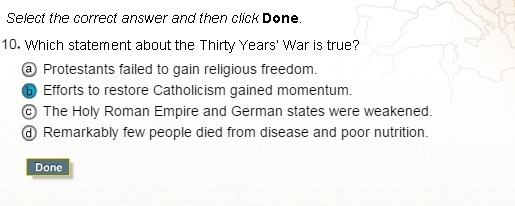 Which statement about the Thirty Years' war is true?-example-1