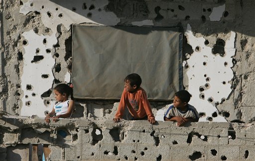 This photograph was taken in Rafah in Palestinian territory in 2009. What does the-example-1