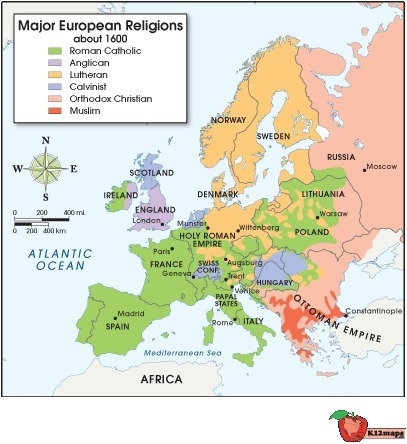 Desperate for help. Which scenario does the information in this map support? Religious-example-1