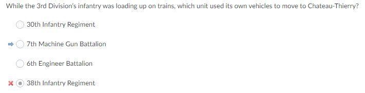 While the 3rd Division's infantry was loading up on trains, which unit used its own-example-1