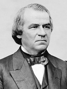 When did andrew johnson become president?-example-1