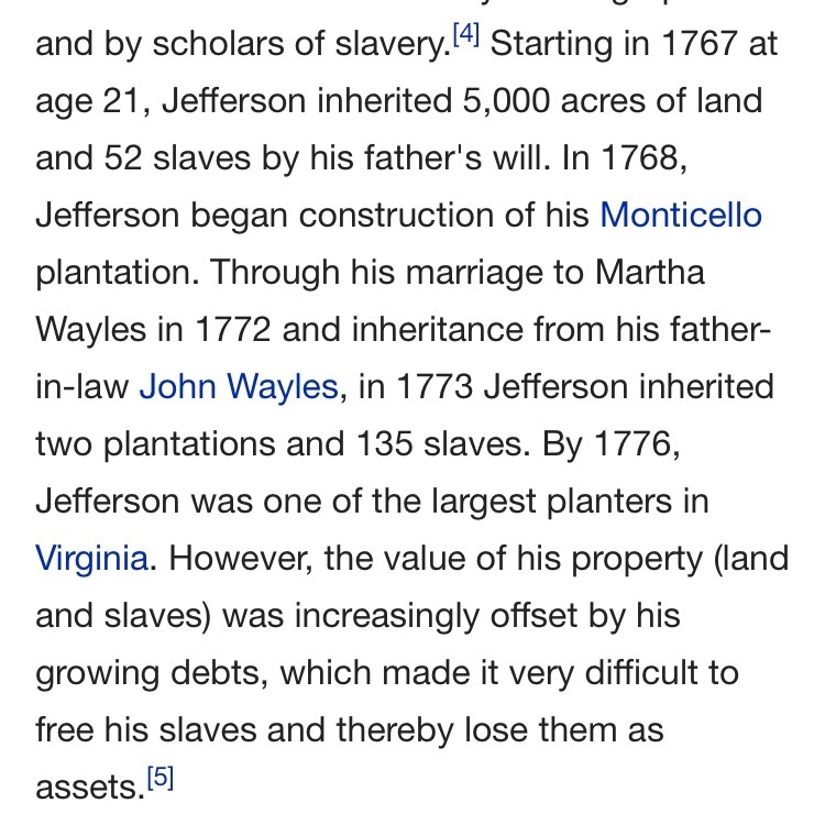 Why didnt president jefferson attempt to outlaw slavery-example-1