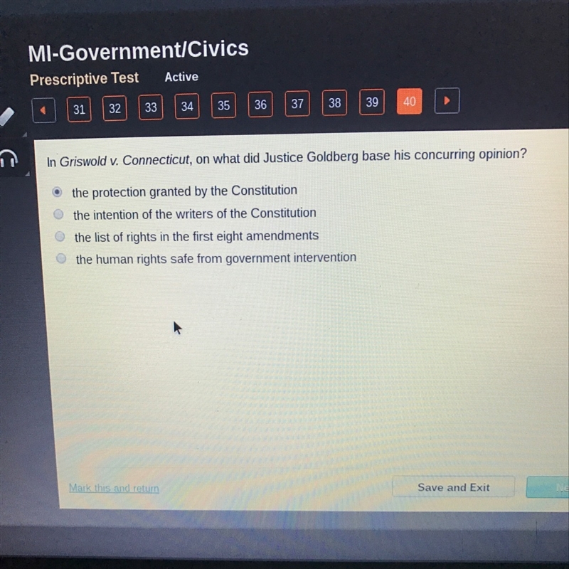 Please help teacher checked and said it was not the first option.-example-1