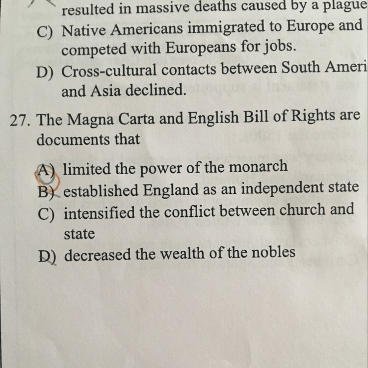 Is number 27 correct or if not what is the answer-example-1