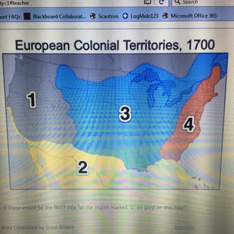 Which of these would be the BEST title for the region marked "1"(in grey-example-1