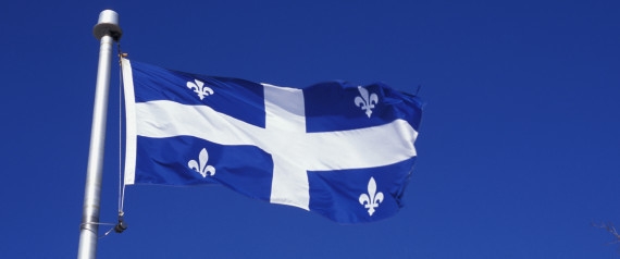 The flag shown represents Quebec's Independence Movement. Who would MOST LIKELY support-example-1