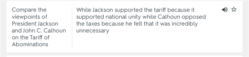 Compare the viewpoints of president jackson and john c. calhoun on the tariff of abominations-example-1