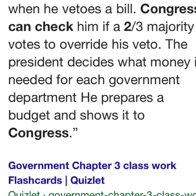 What are two ways the powers of congress can be checked?-example-1