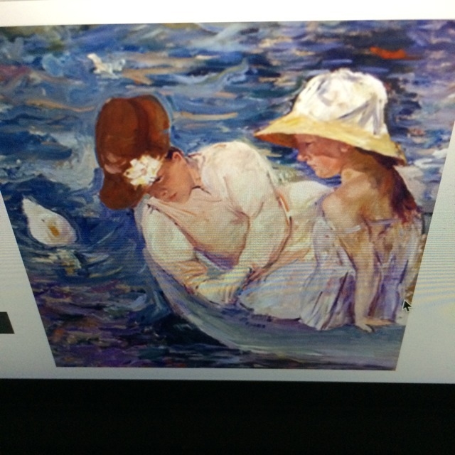 Which technique, scene here, did most impressionist painters use? A) they used short-example-1