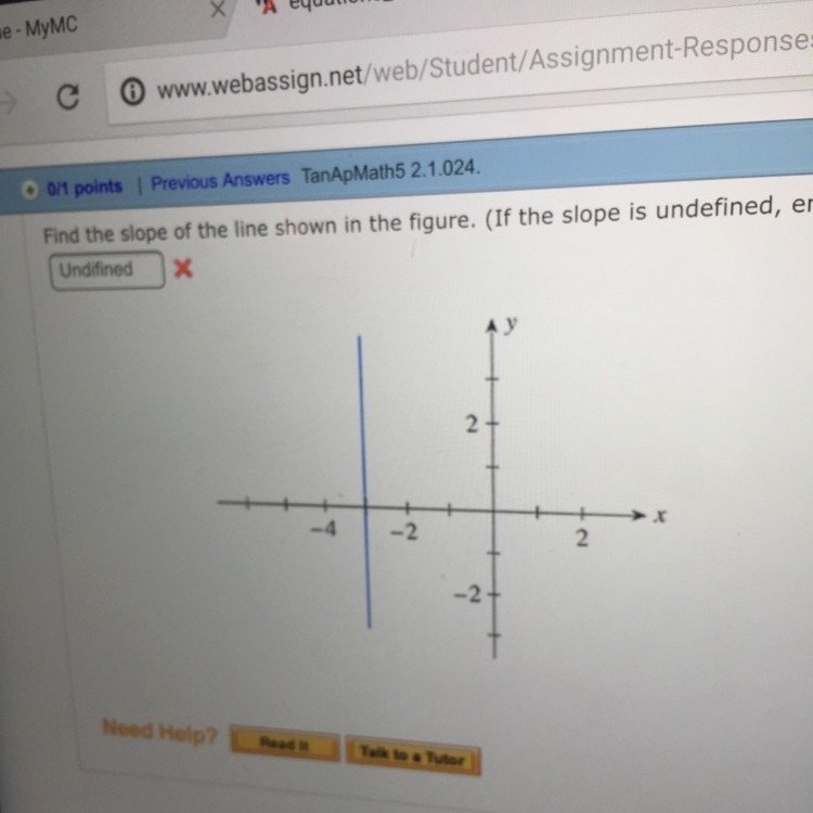 Find the slope of the line shown in the figure-example-1