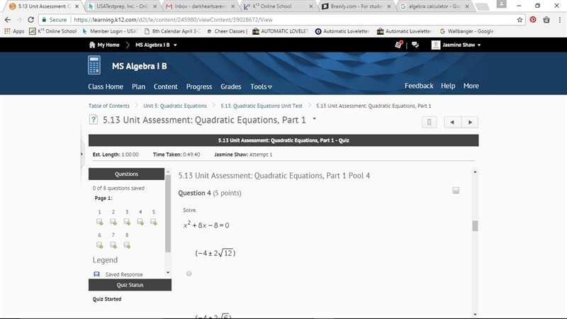 (15 POINTS) Solve (Equation in picture)-example-1