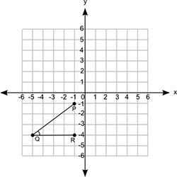 I really need help! Angle PQR is formed by segments PQ and QR on the following coordinate-example-1