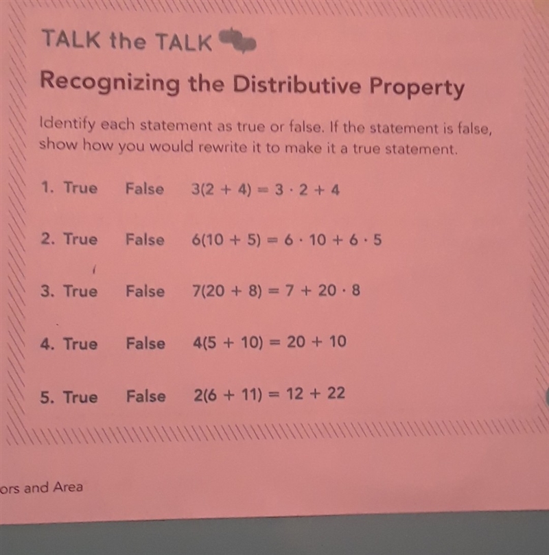 Identify each statement as true or false, show how you would rewrite it to make it-example-1