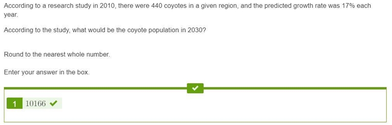 According to a research study in 2010, there were 440 coyotes in a given region, and-example-1